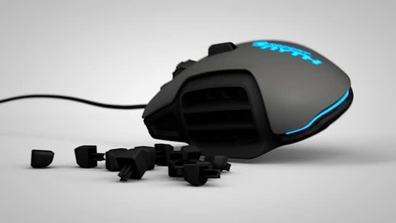 Présentation des options de personnalisation de la souris Roccat Nyth