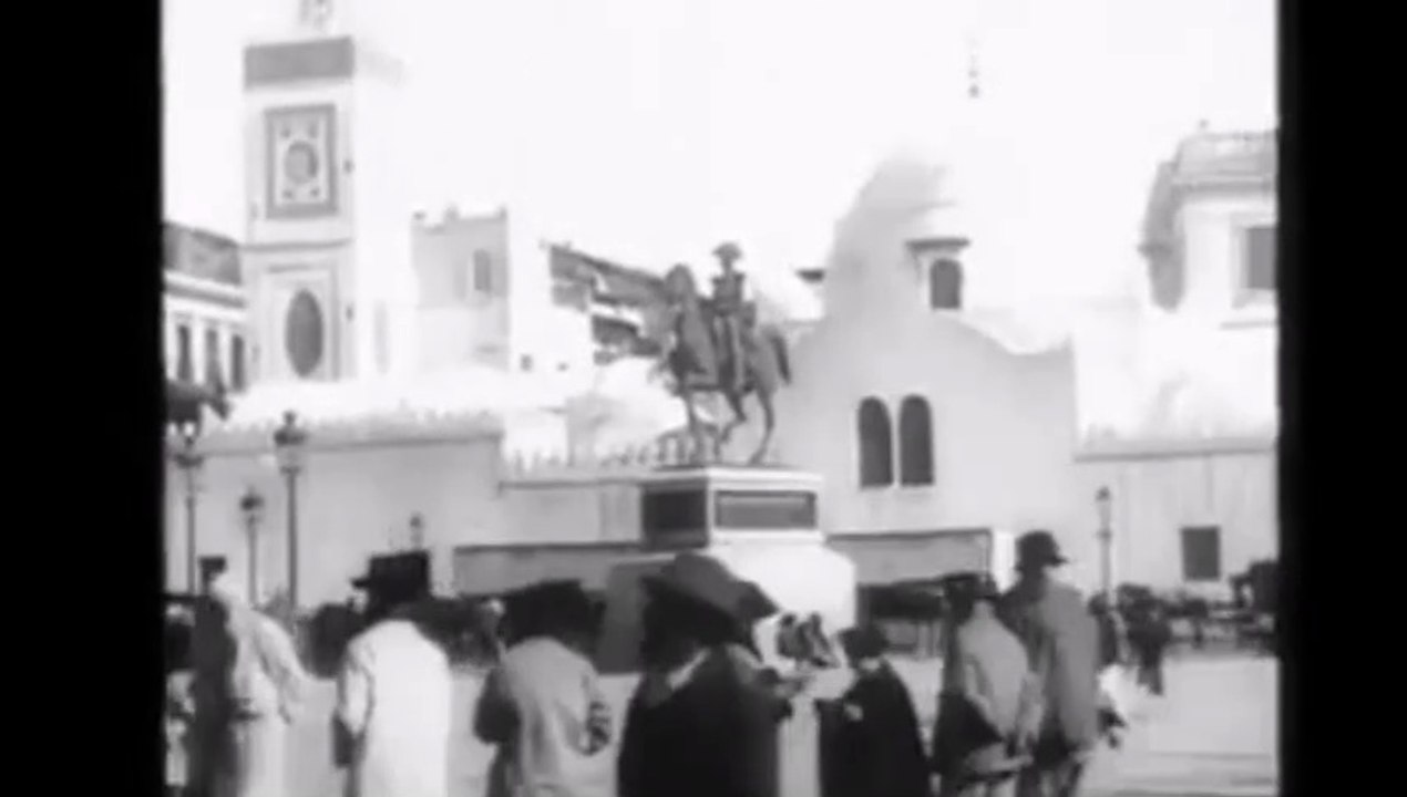 Alger 1896  filmée par les frères Lumière