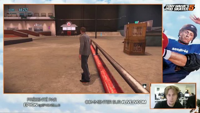 Revoir notre live de Tony Hawk Pro Skater 5