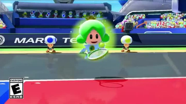 Mario Tennis Ultra Smash A Vacation from the Sprixie Kingdom Trailer.mp4