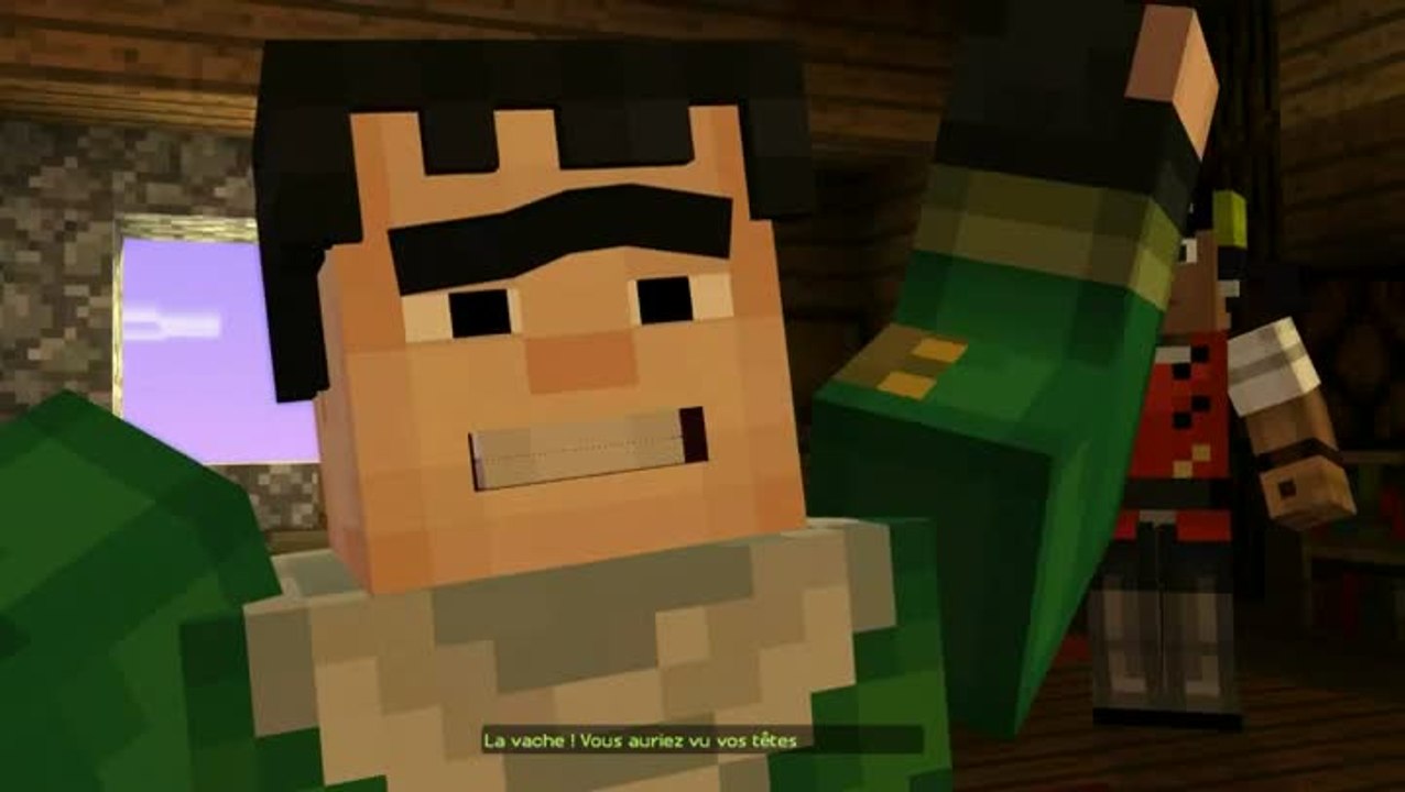 Minecraft Story Mode, les 10 premières minutes...