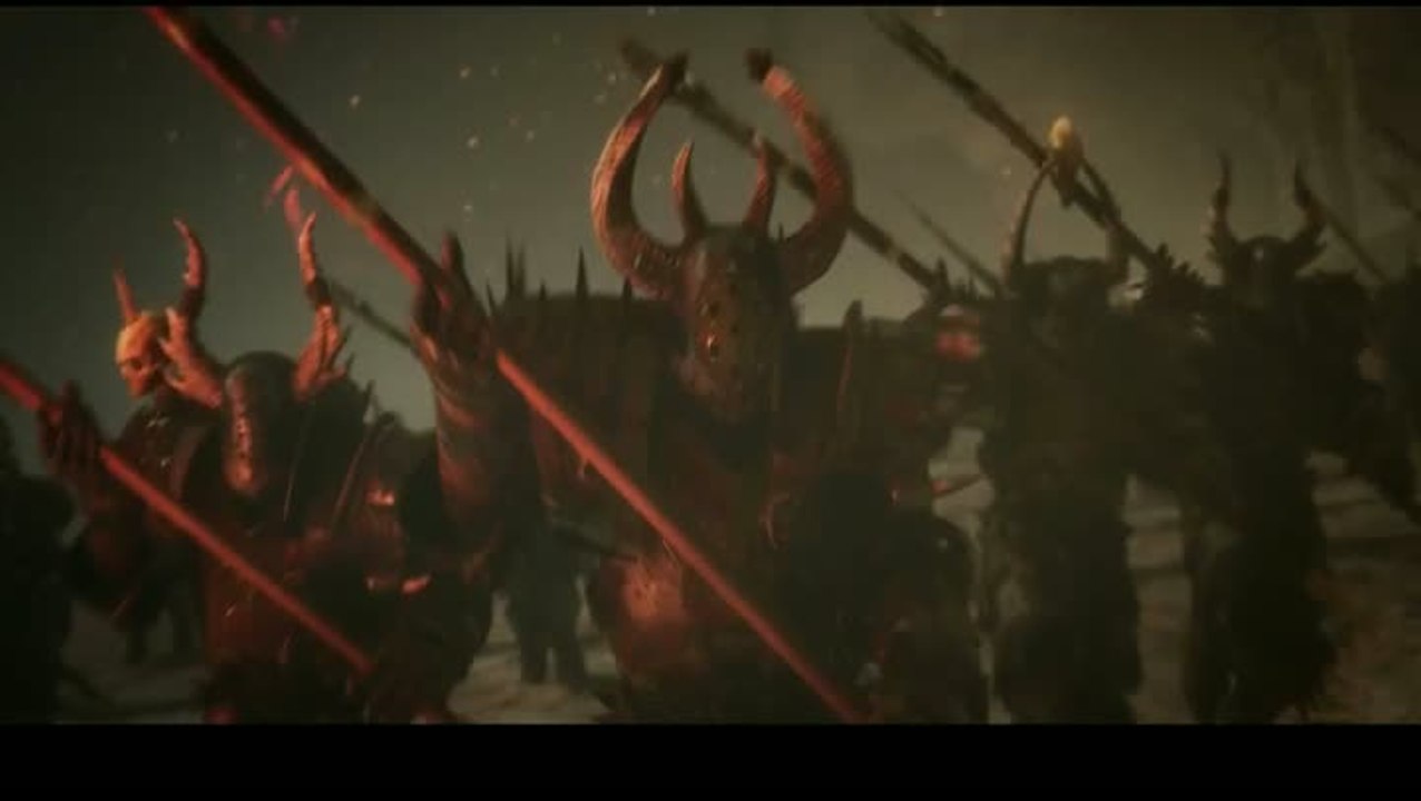 Total War  WARHAMMER - Chaos Warriors – In-Engine Cinematic Trailer [FRA].mp4
