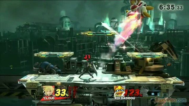 Super Smash Bros Wii & 3DS : Le stage Midgar