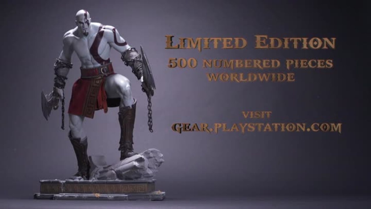 God of War Kratos Statue - The Definitive Collection.mp4