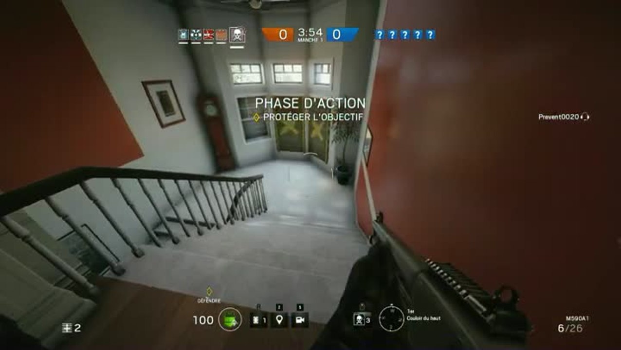 Rainbow Six  Siege sécurisation de zone maison