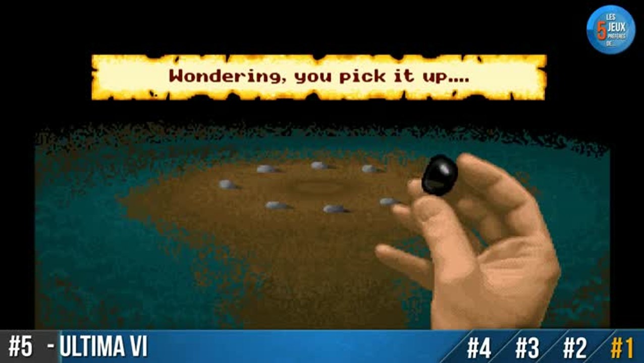 Les 5 jeux préférés de Kracou