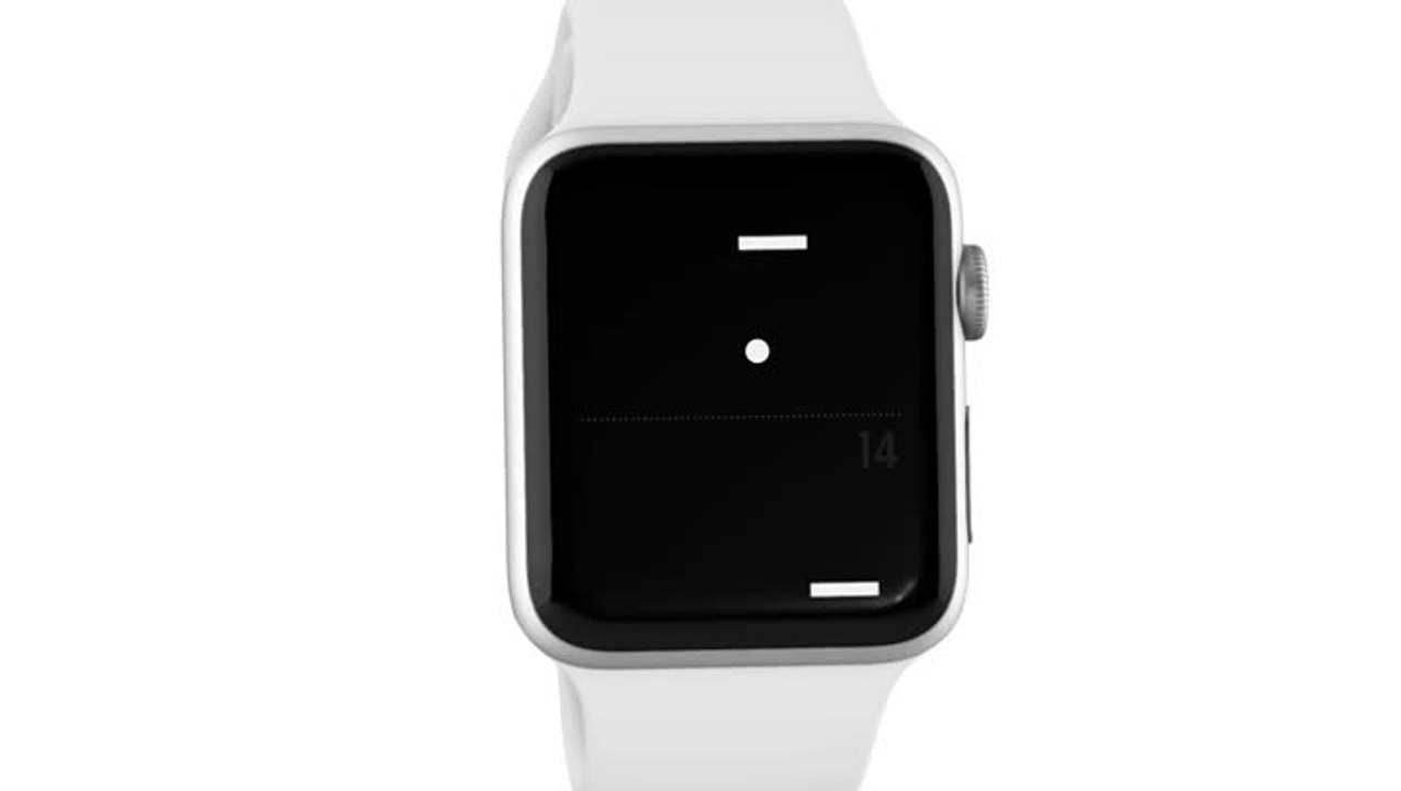 Apple Watch : Pong