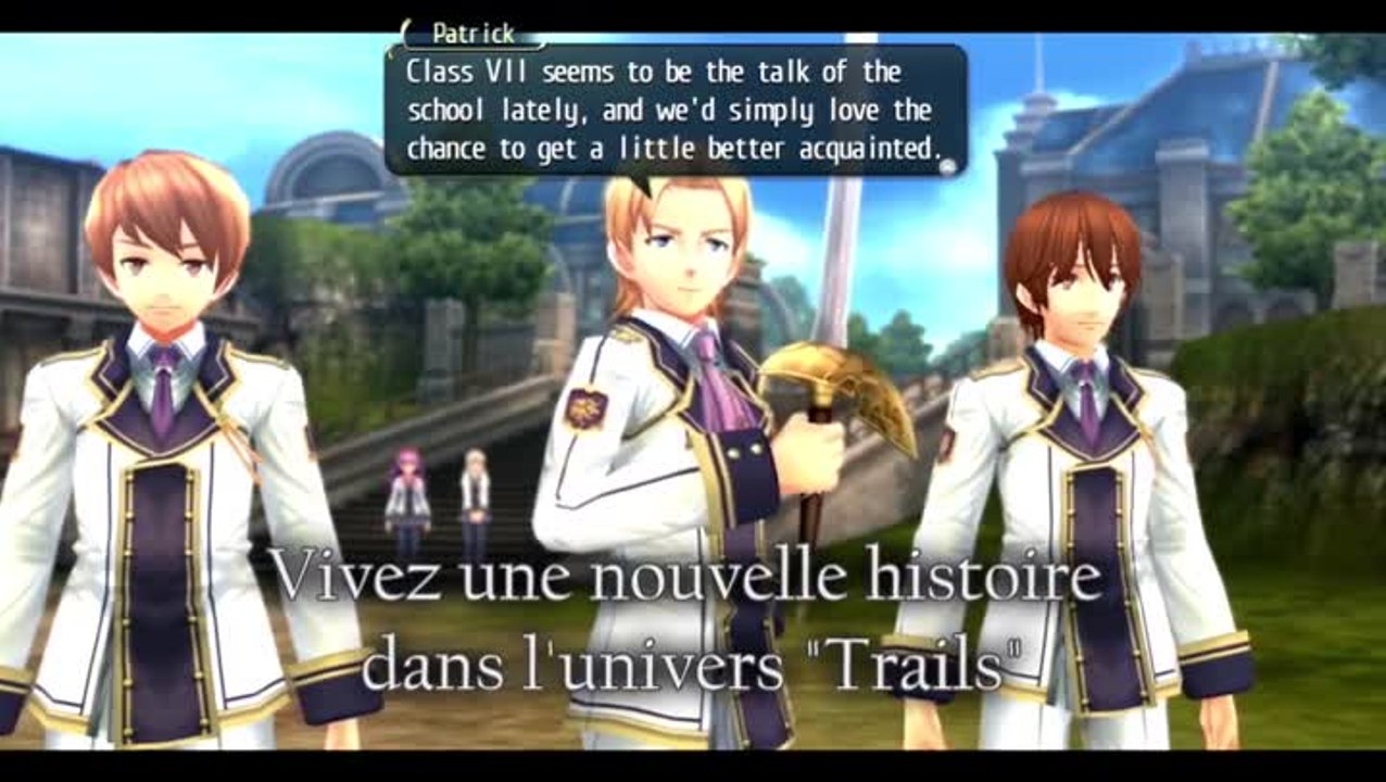 The Legend of Heroes: Trails of Cold Steel - Trailer de lancement