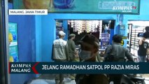 Jelang Ramadhan, Satpol PP Amankan Ratusan Botol Miras di Kota Malang