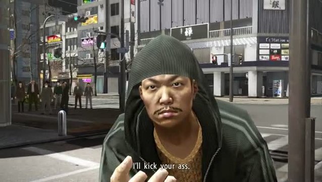 Yakuza 5 Baston dans les rues