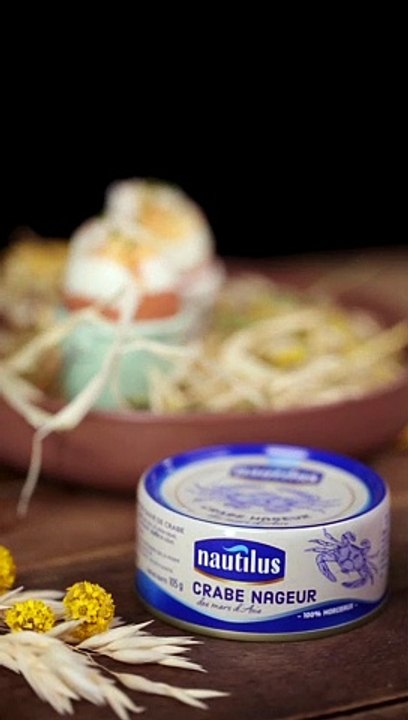 CUISINE ACTUELLE - Oeufs mimosa printaniers au crabe