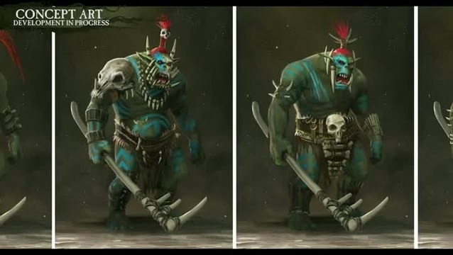 Total War Warhammer - Introducing... Savage Orc Boar Boyz Big Uns.mp4