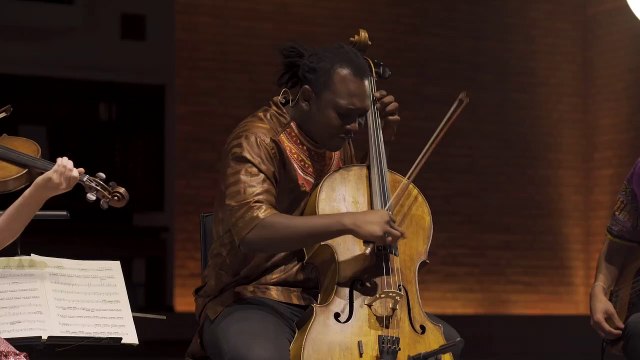 South African musician Abel Selaocoe plays the cello like you have never seen before