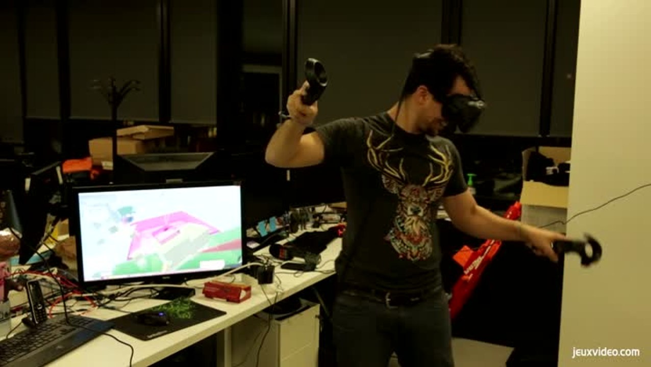 Le HTC Vive débarque à la rédaction, Panthaa vo...