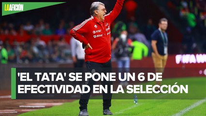 Efectividad de Tata Martino, entre las mejores de los últimos procesos mundialistas