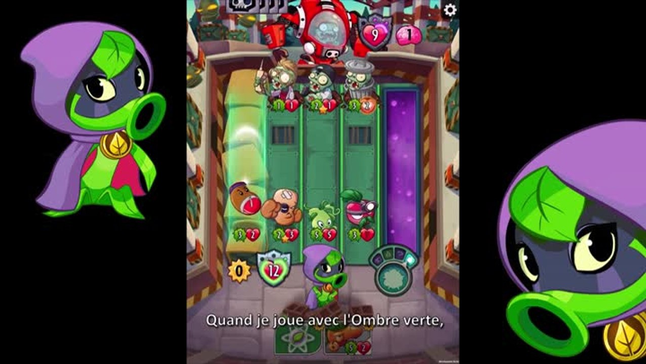 Plants Zombies Ombre Verte