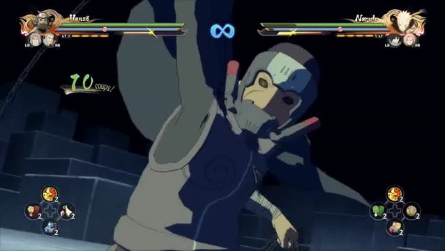 naruto shippuden ultimate ninja storm 4 - Hanzô réincarné Ninpô Brume tranchante