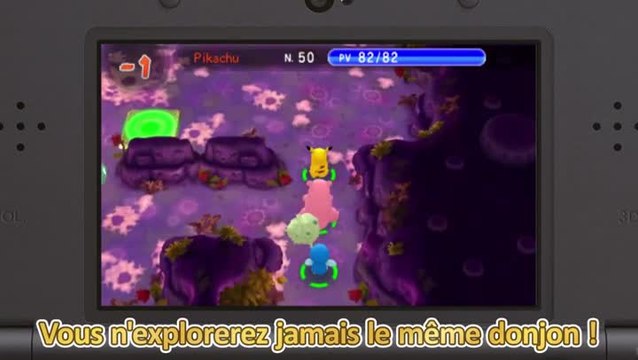 Pokémon Méga Donjon Mystère - Bande-annonce (Nintendo 3DS)
