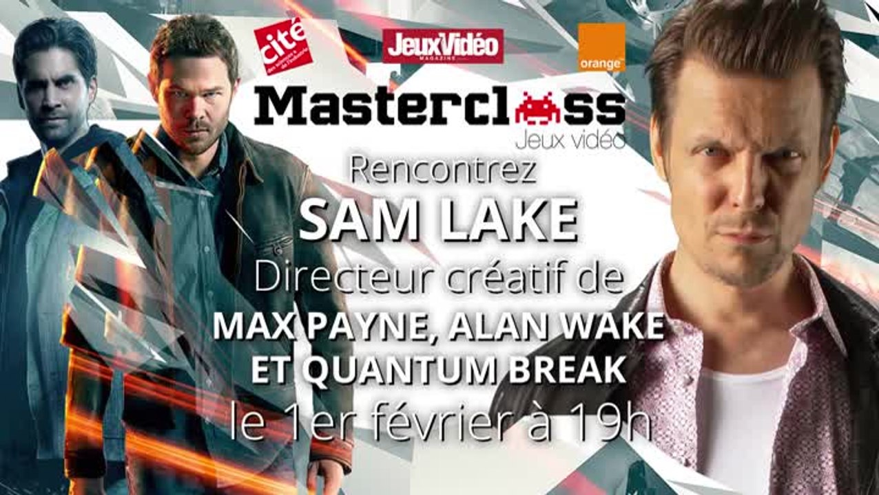 Interview Masterclass Sam Lake