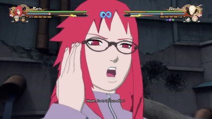 naruto shippuden ultimate ninja storm 4 - Karin Frappe de l'aiguillon