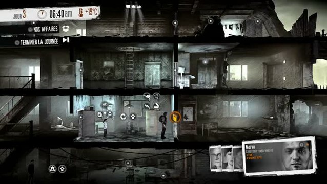 This War of Mine : The Little Ones, la phase de jour