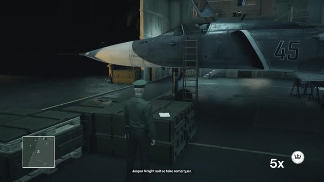 HITMAN assassinat avion