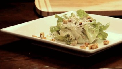 طريقة عمل سلطة سيزر بالصور