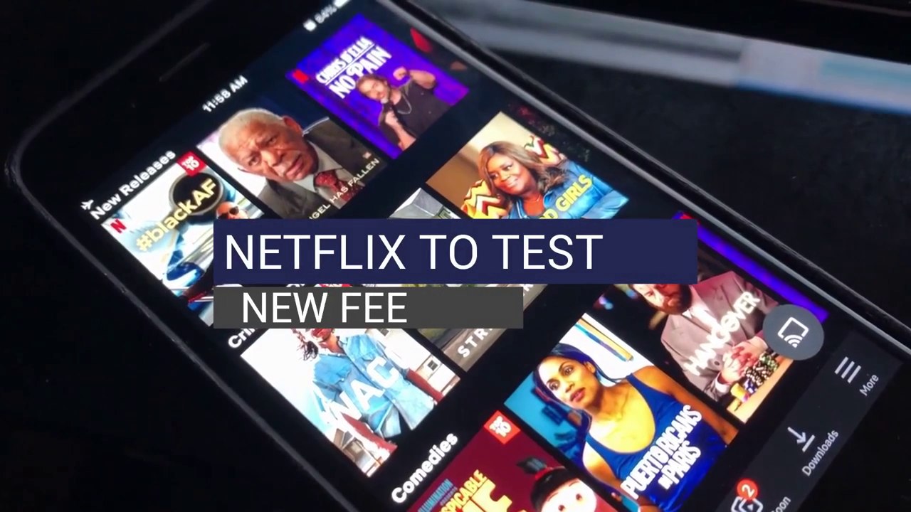 Netflix To Test New Fee