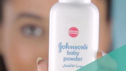 رموش كثيفة مع بودرة الأطفال