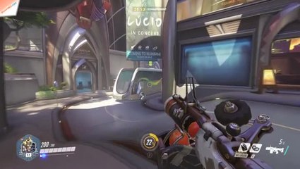 présentation de la carte Numbani