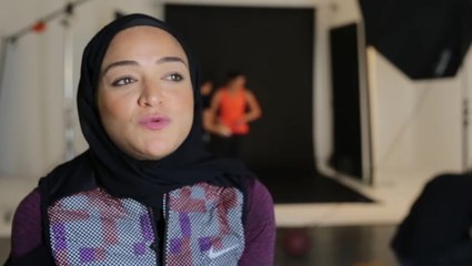 وراء كواليس جلسة تصويريّة استعداداً لسباق الركض مع نايكي!