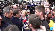 French presidential election: Macron campaigns on the theme of the environment