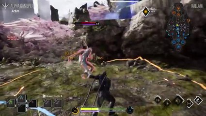 Paragon gameplay Kallari