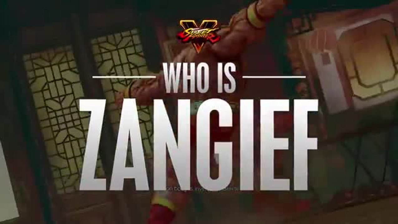 SFV : Zangief Trailer