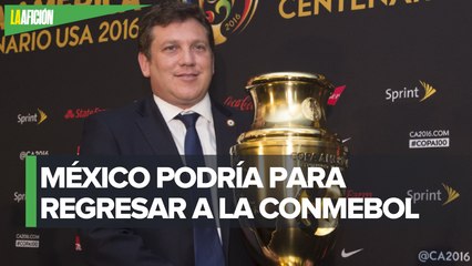 CONMEBOL no cierra la puerta a México para disputar copa América