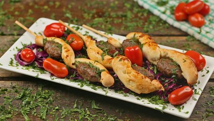 طريقة عمل الكباب في الفرن