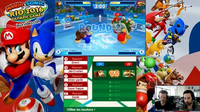 Replay Mario & Sonic aux JO de Rio 2016