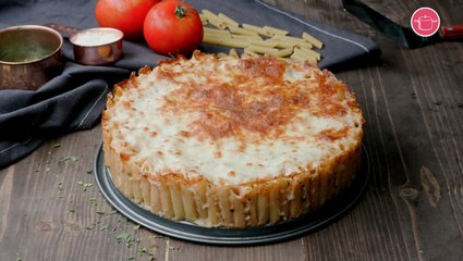 طريقة عمل المكرونة بالبشاميل بالقالب