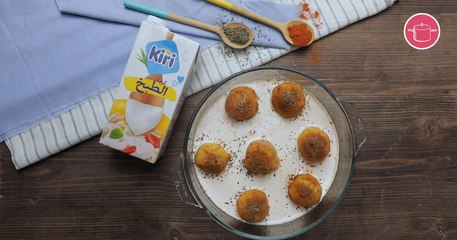 صينية كرات البطاطس بالكريمة