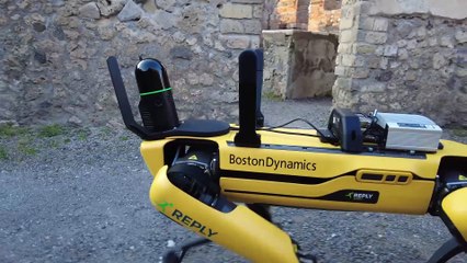 Robot da Boston Dynamics usado para vigiar ruínas de Pompeia