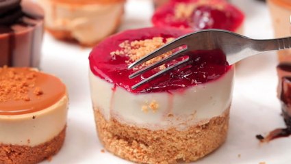 ميني تشيز كيك بارد