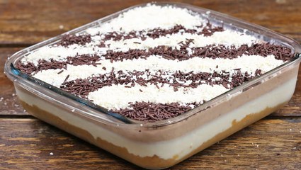 طريقة عمل حلى القشطة والبسكويت