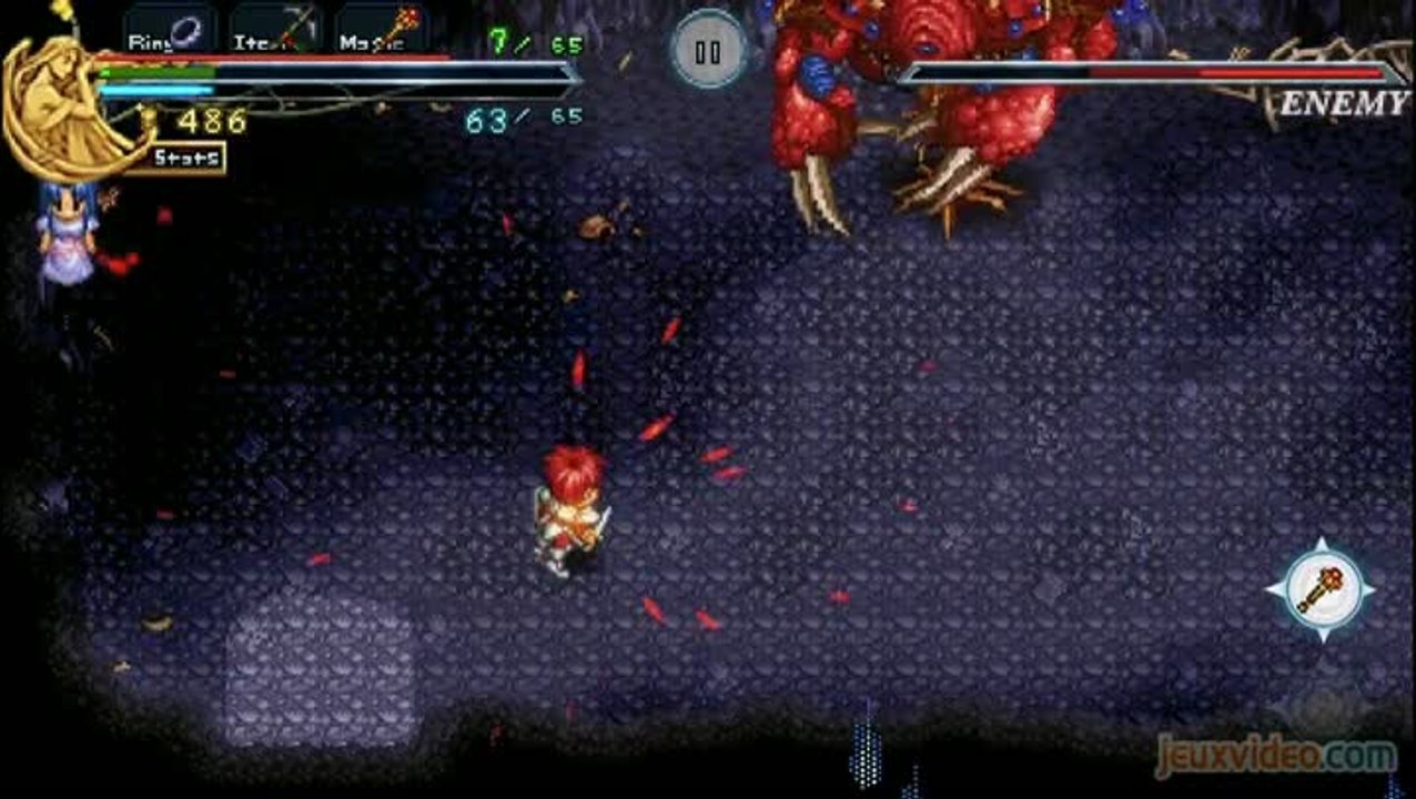 Ys Chronicles 2 : Combat de boss