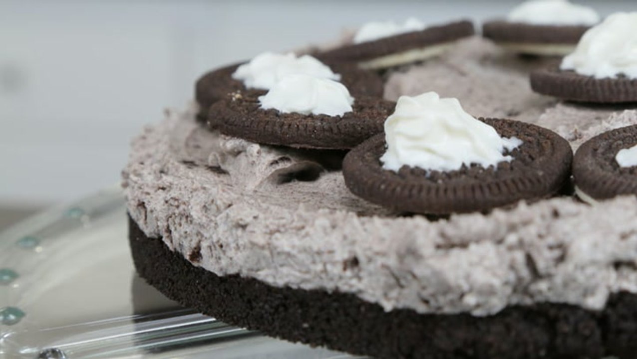 طريقة عمل تشيز كيك الاوريو بارد بالصور