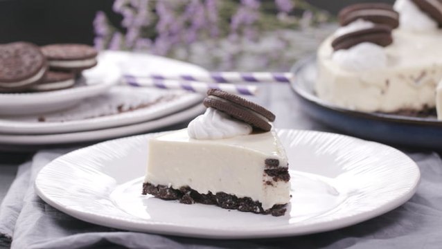 تشيز كيك اوريو سهل