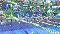 Mario et Sonic aux Jeux Olympiques de Rio 2016 Wii U - nage libre