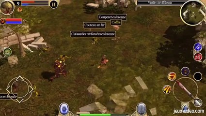 Titan Quest mobile edition : exploration et combat