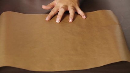 تغليف صينية فرن بورق زبدة