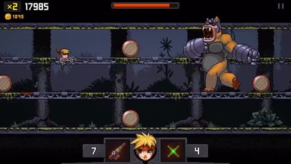 Joan Mad Run : gameplay