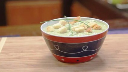 طريقة عمل شوربة الكوسا بالنعناع